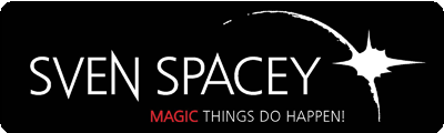 &nbsp;&nbsp;&nbsp;&nbsp; Sven Spacey - MAGIC things do happen!